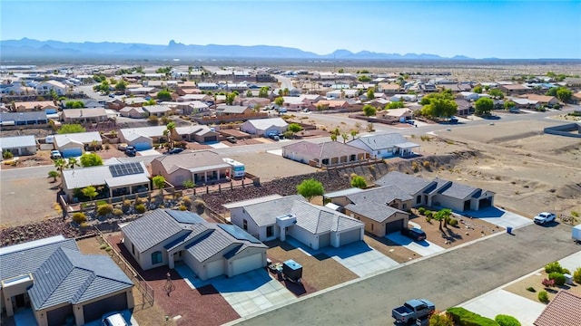 6102 S Scorpion Ln, Fort Mohave, AZ 86426 - aerial view of residential area featuring mountains