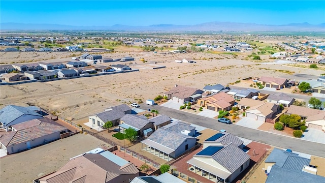 6102 S Scorpion Ln, Fort Mohave, AZ 86426 - aerial view of residential area with a mountain backdrop
