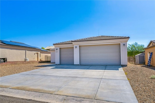 6102 S Scorpion Ln, Fort Mohave, AZ 86426 - garage featuring concrete driveway