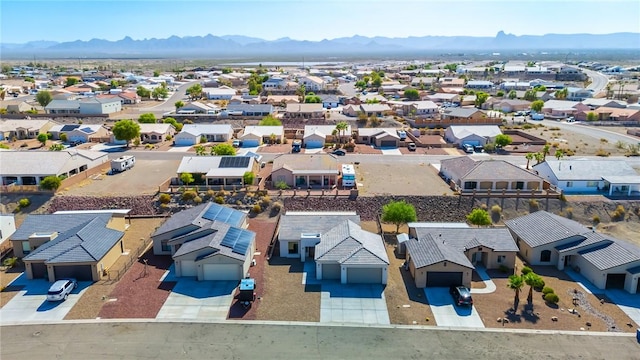 6102 S Scorpion Ln, Fort Mohave, AZ 86426 - aerial perspective of suburban area featuring a mountain backdrop