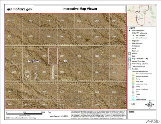 0000 Ramon Rd, Golden Valley AZ, 86413 land for sale