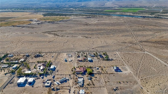 drone / aerial view featuring a rural view