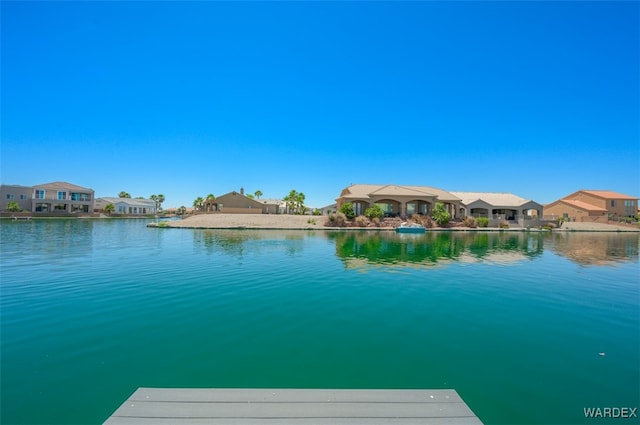 2044 E Los Lagos Dr, Fort Mohave, AZ 86426 - water view with nearby suburban area