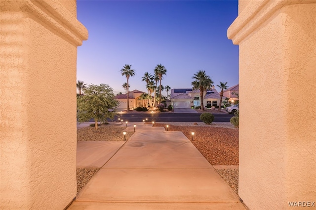 2044 E Los Lagos Dr, Fort Mohave, AZ 86426 - view of yard with a residential view and a patio area