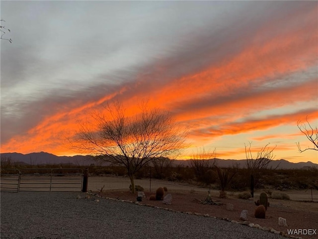 property view of mountains