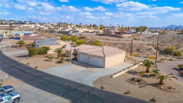 birds eye view of property featuring a residential view