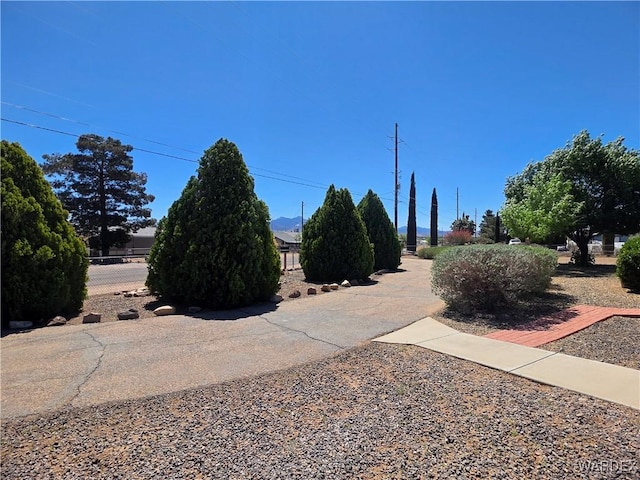 exterior space with driveway