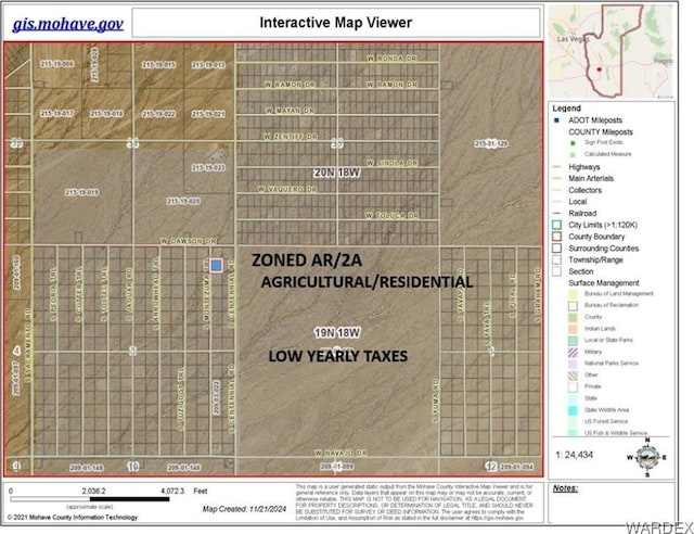 003 S Montezuma Trl, Golden Valley AZ, 86413 land for sale