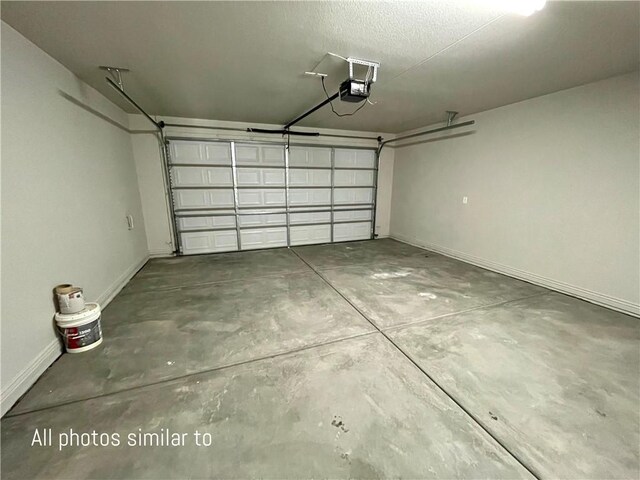 3371 N Apache St, Kingman, AZ 86401 - garage featuring baseboards