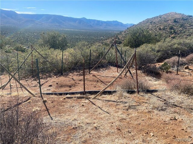 view of mountain feature