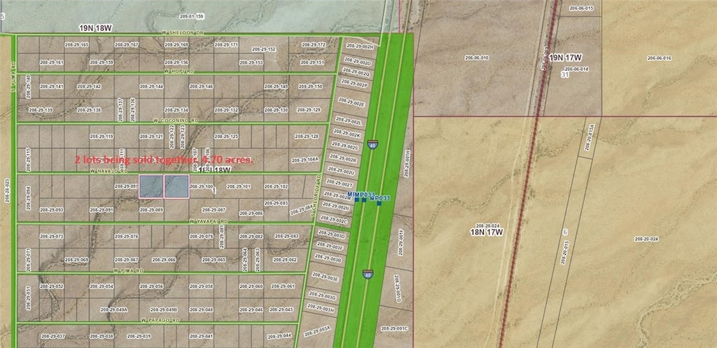 2LOTS W Navajo Rd, Golden Valley, AZ 86413 - photo 2