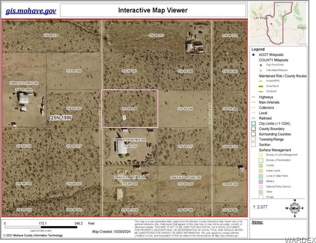 LOT298 N Frontier Dr, Dolan Springs AZ, 86441 land for sale