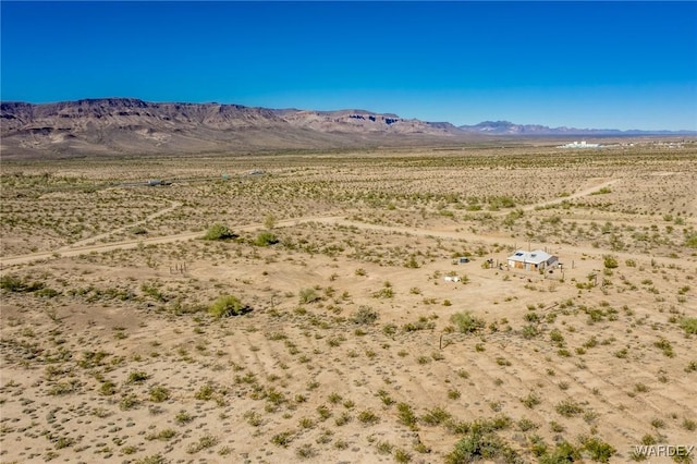 property view of mountains with a desert view