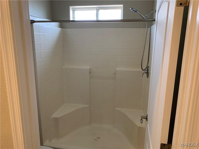 full bath with a stall shower