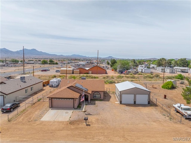 2970 E Devlin Ave, Kingman, AZ 86409 - bird's eye view with a mountain view and a residential view