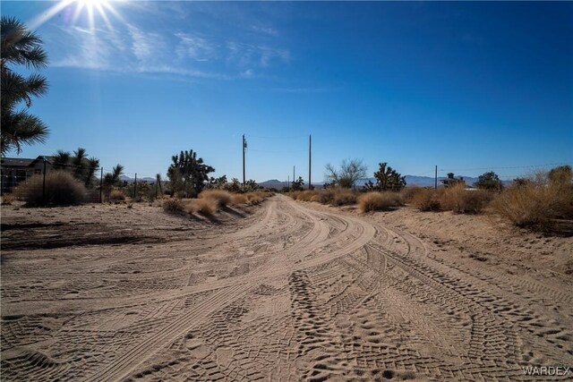 view of road