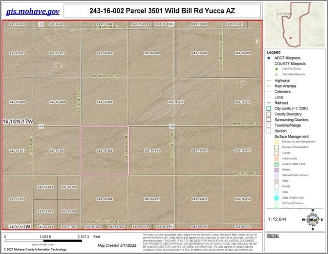 3501 Wild Bill Rd, Yucca, AZ 86438
