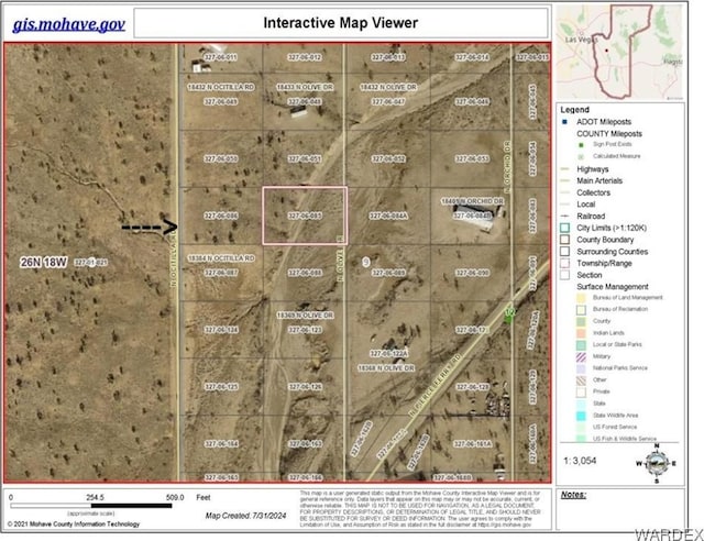 0 Olive Dr, Dolan Springs AZ, 86441 land for sale