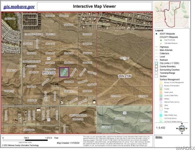 0000 Goldrush Dr, Bullhead City AZ, 86442 land for sale