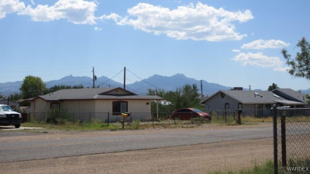 view of mountain feature