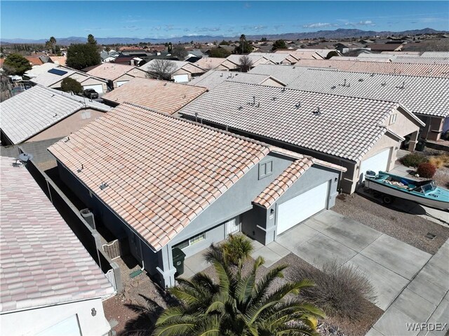 birds eye view of property featuring a residential view