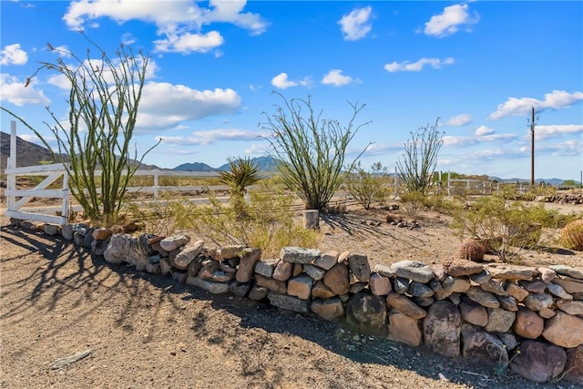 15565 Iron Dr, Dolan Springs, AZ 86441 - view of yard with a mountain view