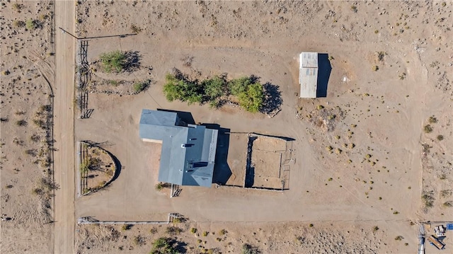 15565 Iron Dr, Dolan Springs, AZ 86441 - aerial view of property's location with a desert landscape