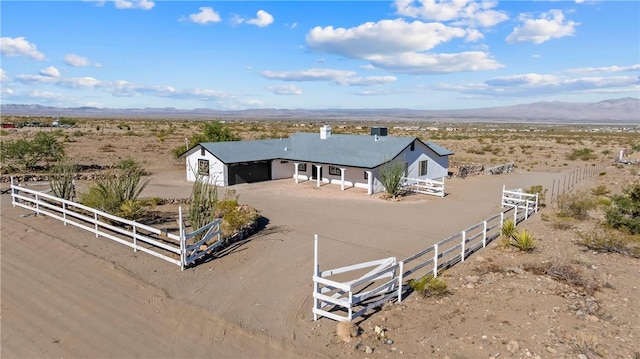 15565 Iron Dr, Dolan Springs, AZ 86441 - overview of rural landscape featuring a mountainous background and a desert landscape