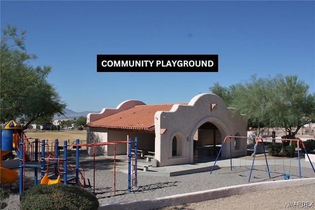 view of communal playground