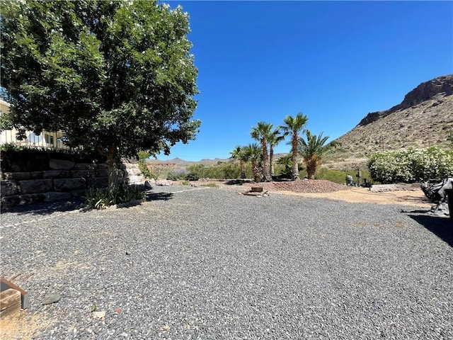 2405 N Clack Canyon Rd, Kingman, AZ 86409 - view of yard featuring a mountain view
