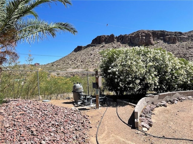 2405 N Clack Canyon Rd, Kingman, AZ 86409 - view of yard featuring a mountain view
