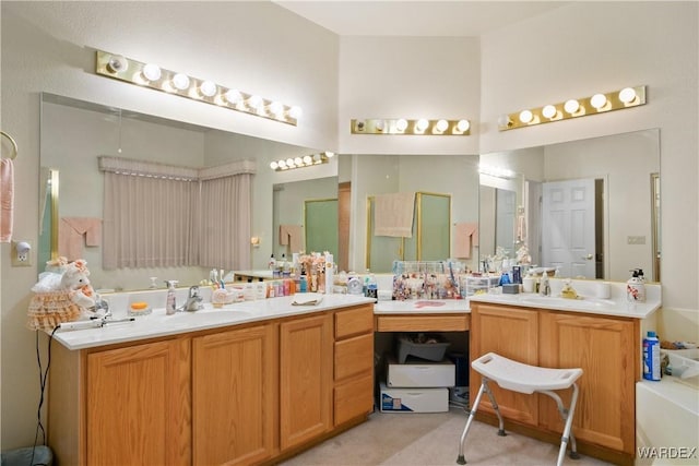 5790 S Gazelle Dr, Fort Mohave, AZ 86426 - full bath with vanity and a bathtub