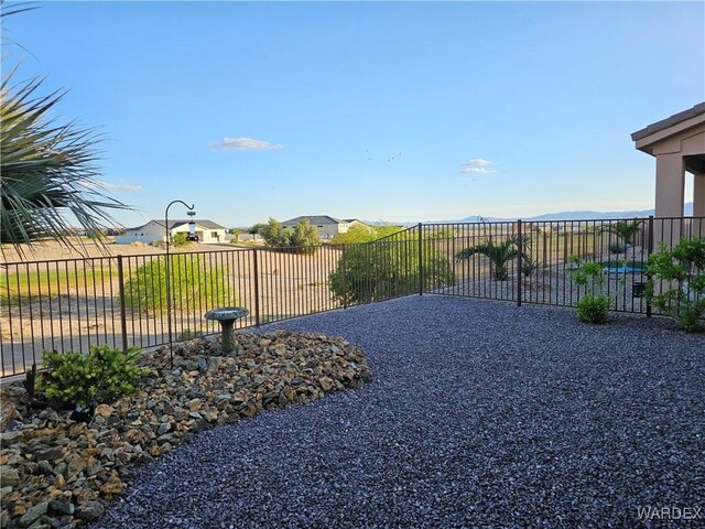 6246 S Vista Laguna Dr, Fort Mohave, AZ 86426 - view of yard featuring fence