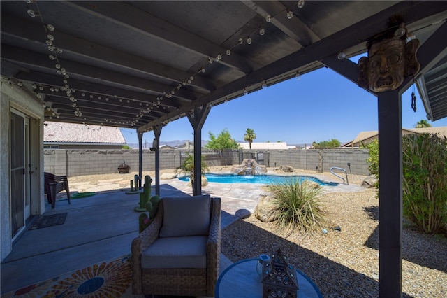 2041 E Sundance Dr, Fort Mohave, AZ 86426 - fenced backyard with a patio