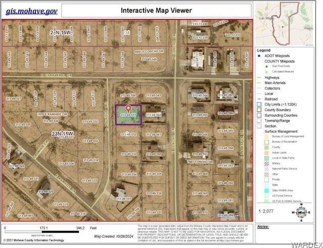 9968 N Roundup Trl, Kingman AZ, 86401 land for sale