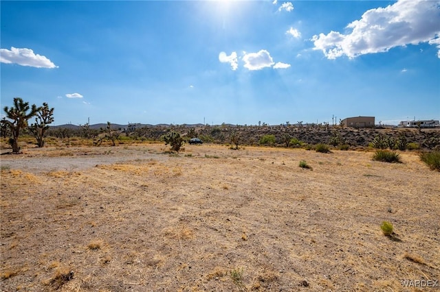 view of landscape with a rural view