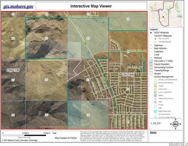 330-20-012 N Camelback, Kingman AZ, 86409 land for sale