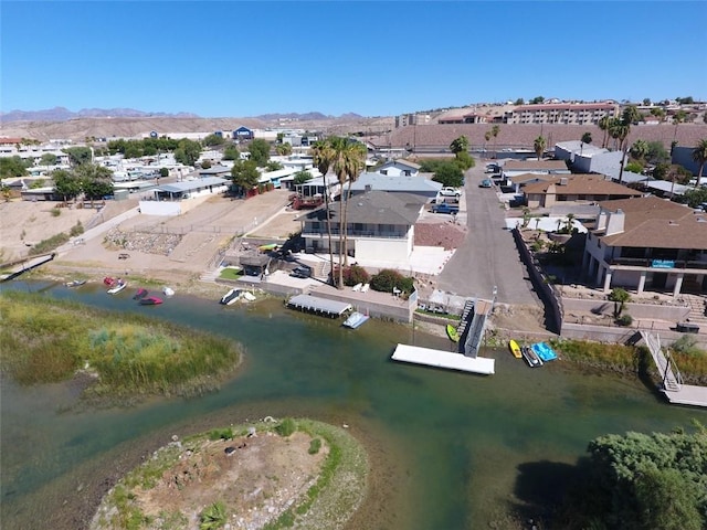 1189 Juanita Ln, Bullhead City, AZ 86442 - aerial view of residential area featuring a water and mountain view