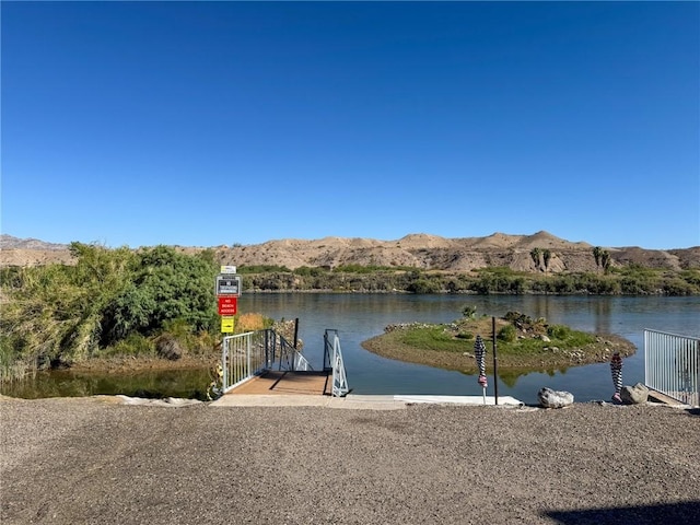 1189 Juanita Ln, Bullhead City, AZ 86442 - water view with a mountainous background