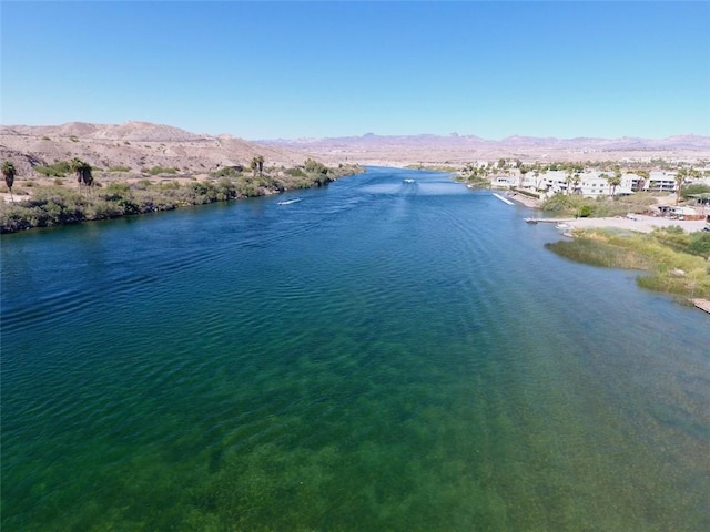 1189 Juanita Ln, Bullhead City, AZ 86442 - water view featuring mountains