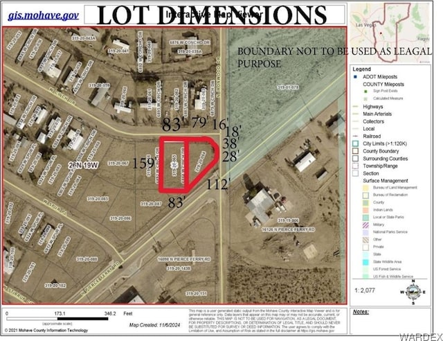 Listing photo 2 for LOT1 N Pierce Ferry Rd, Dolan Springs AZ 86441