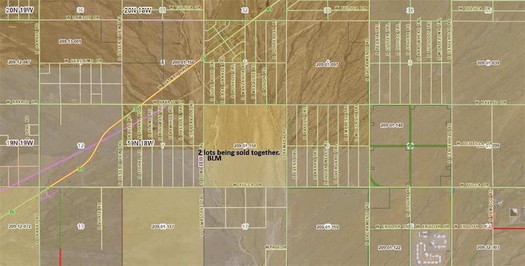 2LOTS S Tombstone Trl, Golden Valley, AZ 86413 - photo 2