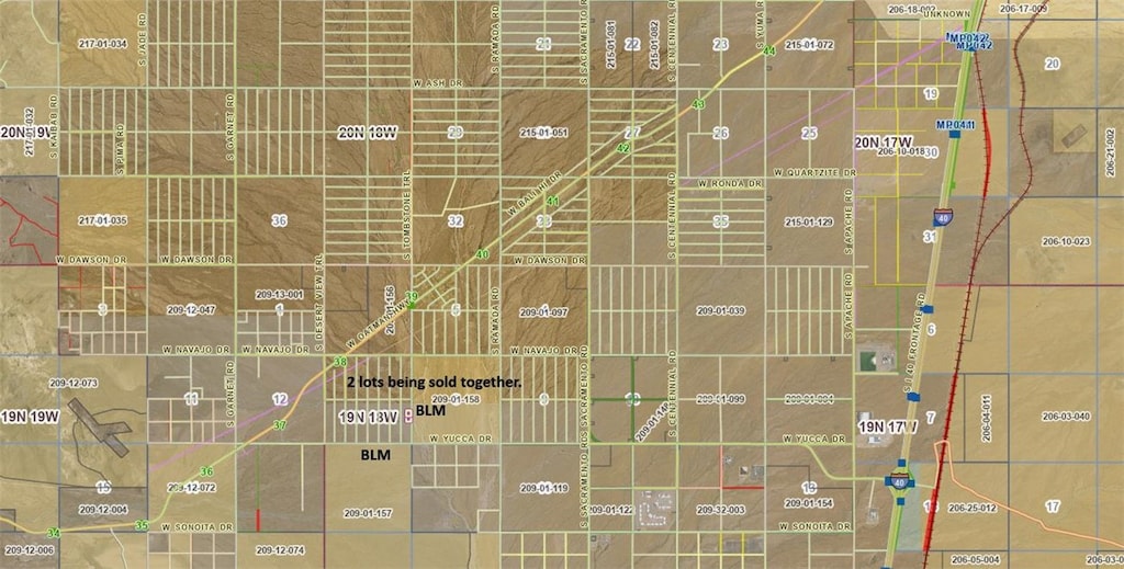 2LOTS S Tombstone Trl, Golden Valley, AZ 86413 - photo 3