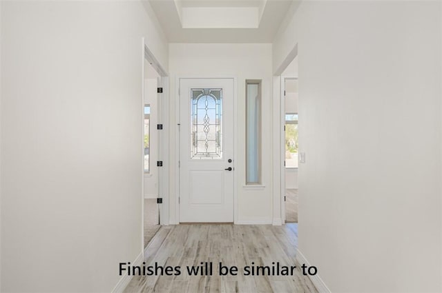 6175 S Los Lagos Bay Bay, Fort Mohave, AZ 86426 - entryway featuring wood finished floors and baseboards