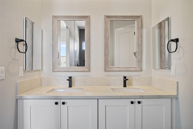 6068 S Greenhorn Dr, Fort Mohave, AZ 86426 - bathroom featuring double vanity