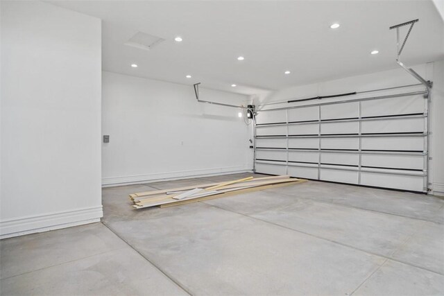 6068 S Greenhorn Dr, Fort Mohave, AZ 86426 - garage with recessed lighting and baseboards