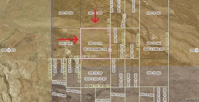 7875 Geronimo Rd, Golden Valley AZ, 86413 land for sale