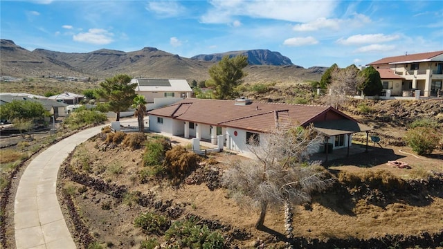 898 Crestwood Ln, Kingman, AZ 86409 - mountain view with nearby suburban area