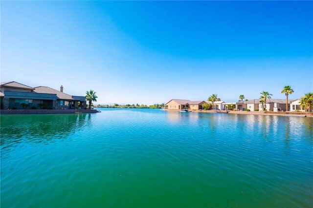 10726 S Shimmering Way, Mohave Valley, AZ 86440 - water view with nearby suburban area