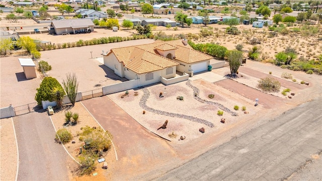 3628 N Venus Ct, Golden Valley, AZ 86413 - view of subject property with a desert landscape